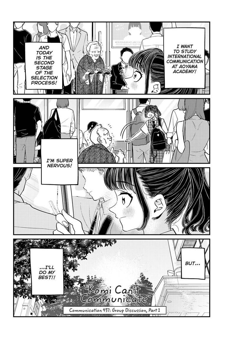 Komi Can’t Communicate, Chapter 437 image 2